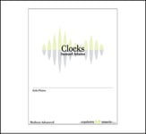 Clocks piano sheet music cover